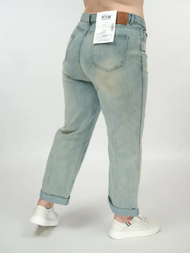 Джинсы с отворотом 36581 фото 7