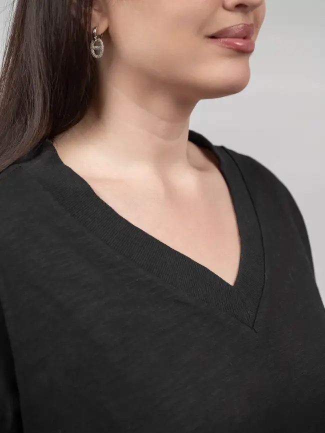 Футболка 039 (черный, 2) Уценка фото 6