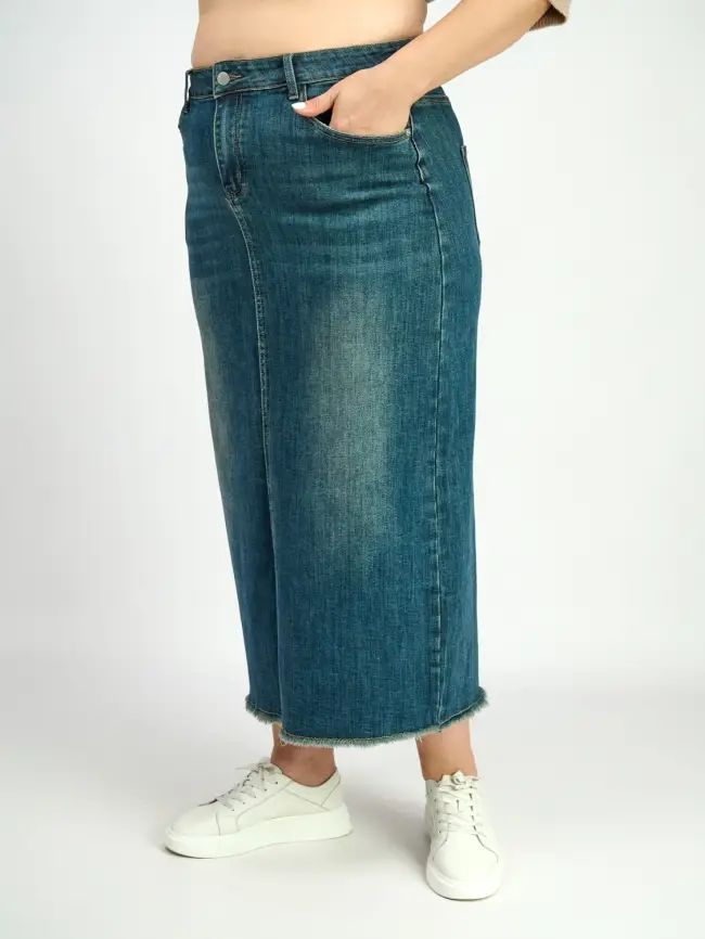 Юбка 8219 Размеры 50-58 фото 5