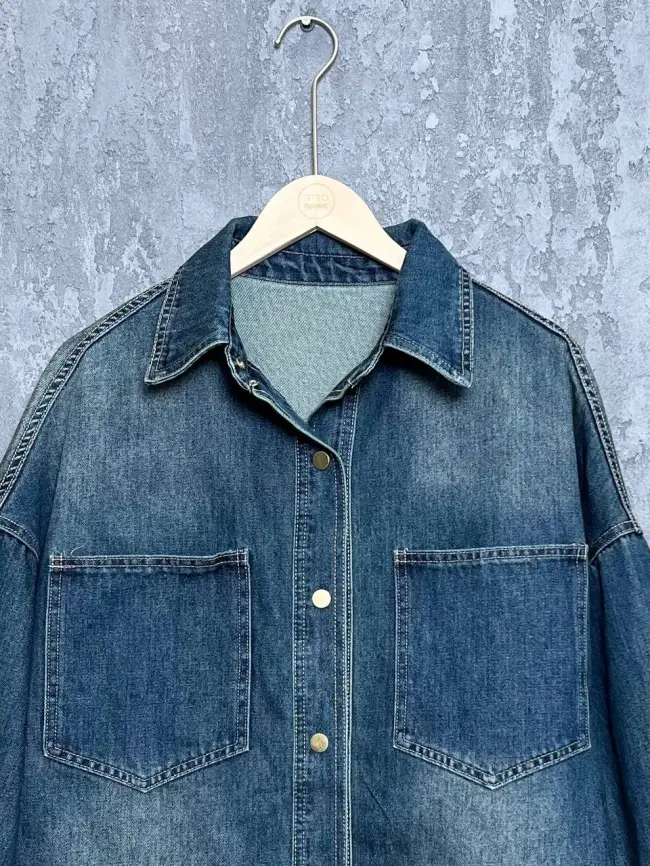 Куртка джинсовая 65227 Размер 48-56 фото 30