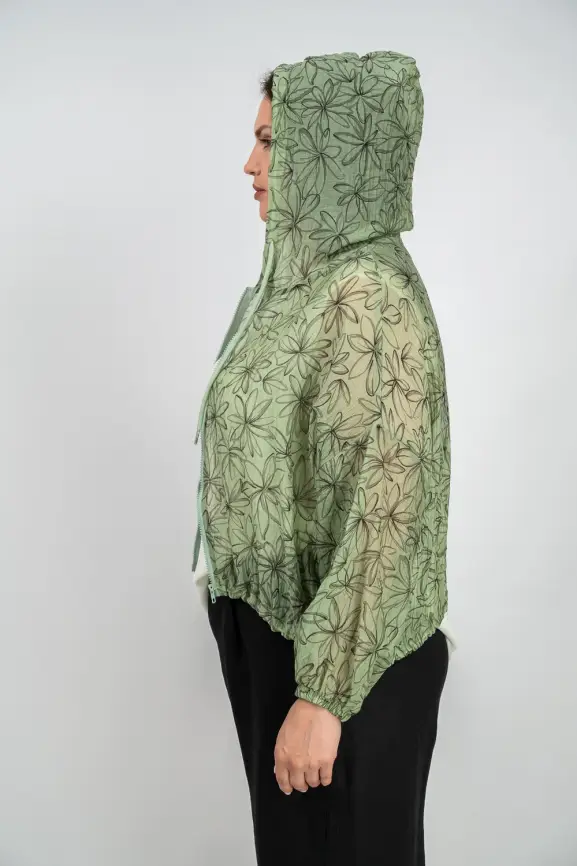 Ветровка-пыльник на молнии 9182 фото 28