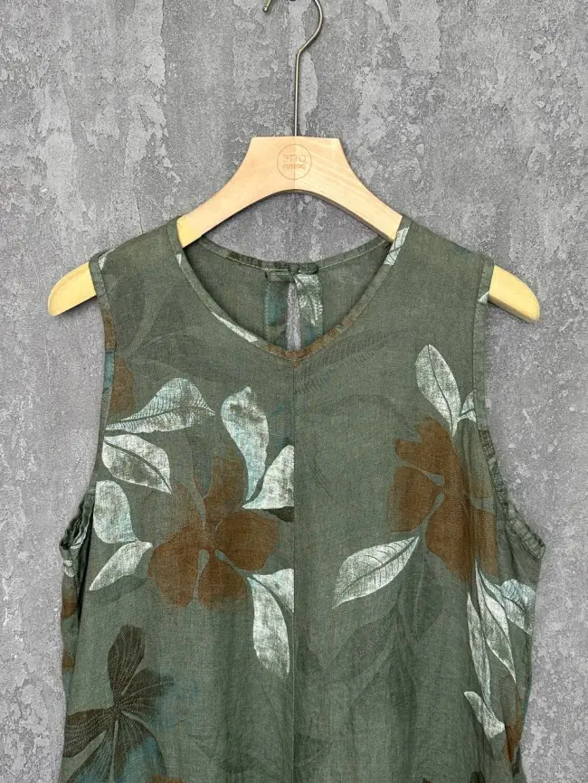 Комбинезон в цветок Италия 9493 фото 2