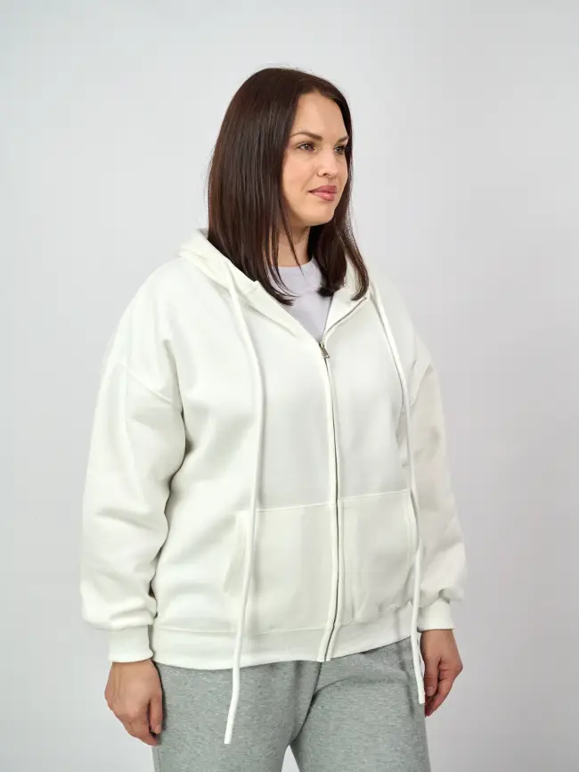 Худи зип оверсайз 505 фото 20