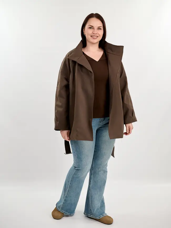 Пальто 980096 Размер 50-56 фото 14