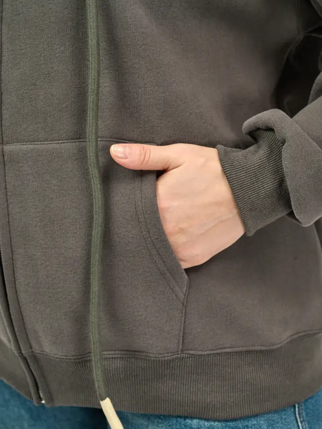 Худи зип утепленное оверсайз размер 50-58 506 фото 143