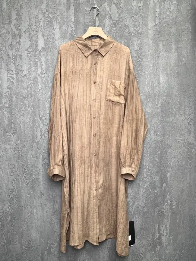 Рубашка-кардиган 2508 фото 2