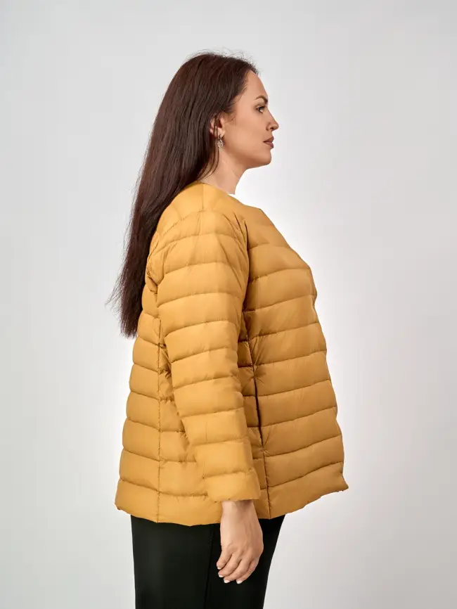 Легкая пуховая куртка 8802 фото 107