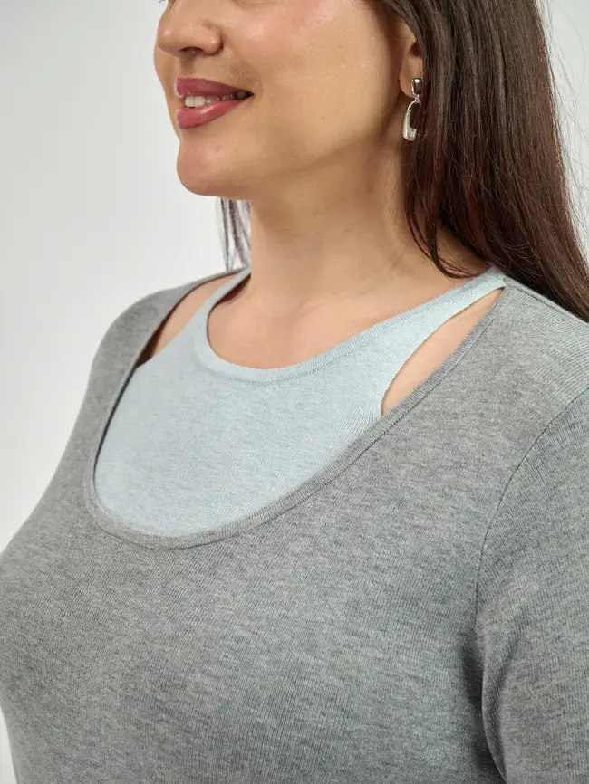 Джемпер 23179 Размер 50-58 фото 17