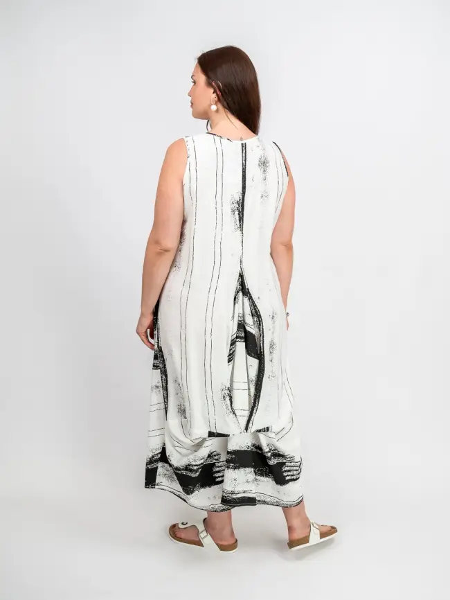 Сарафан ЭттоПлюс 10432 размер 52- 58 фото 10