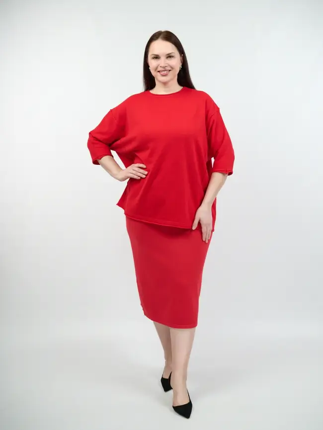 Джемпер ЭттоПлюс 1002 Размер 50-58 фото 131