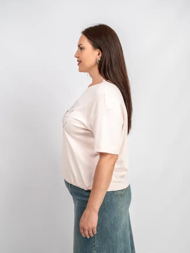 Футболка с принтом 95143 Размер 50-54 фото 64