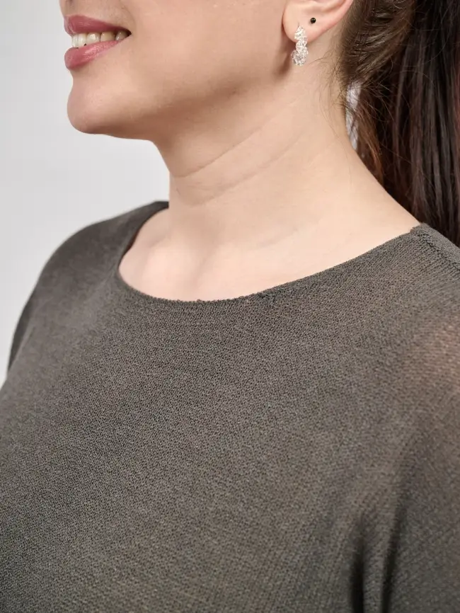 Джемпер облегченный ЭттоПлюс 25107-1 Размер 50-58. фото 153