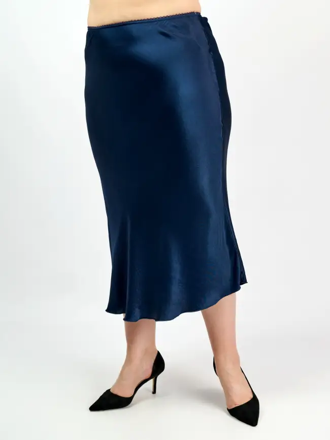 Юбка атлас 9298-1 Размер 48-56 фото 61