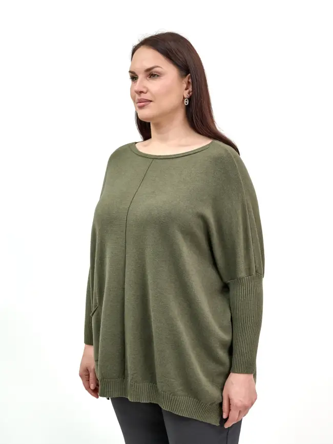 Джемпер 1444 Италия Размер 50-58 фото 124