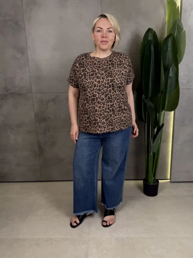 Футболка Леопард ЭттоПлюс 0019-2 Размер 50-58 фото 25