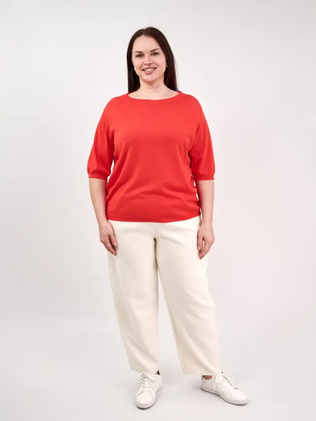 Джемпер 77643 ЭттоПлюс Размер 50-58 фото 128