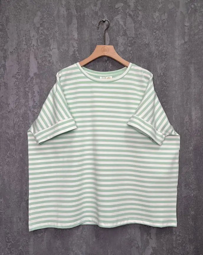 Футболка в полоску ЭттоПлюс 010-1 фото 14