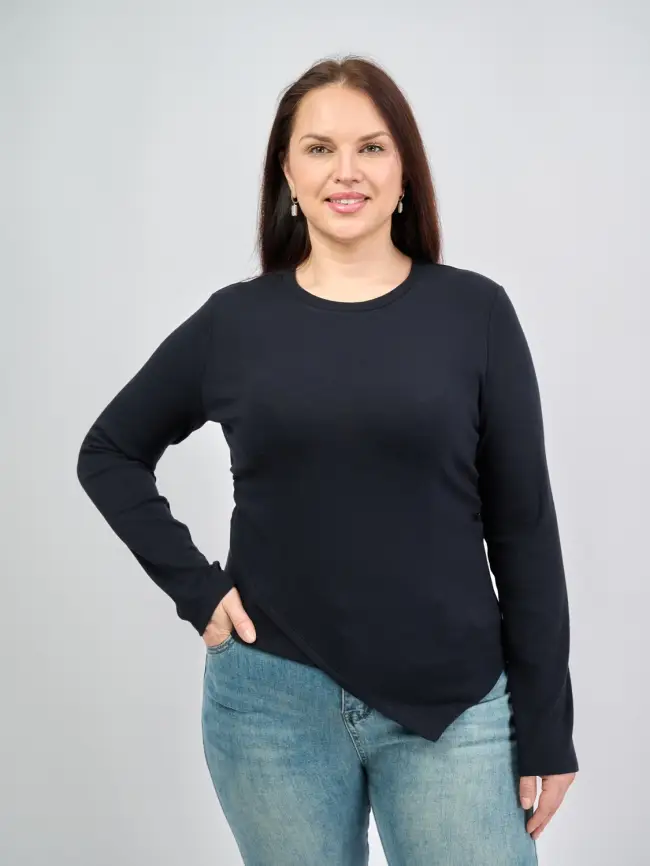 Лонгслив 25209 Размер 48-52 фото 23