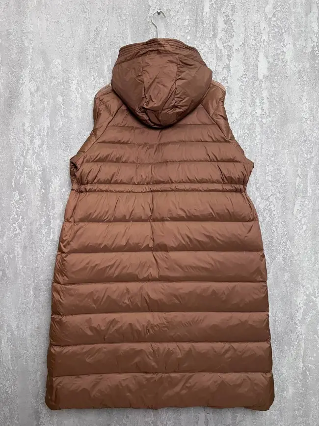 Пуховое пальто 23095 Размер 48-54 фото 15