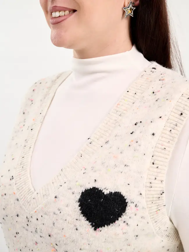 Жилет меланж 22627 Размер 50- 56 фото 12