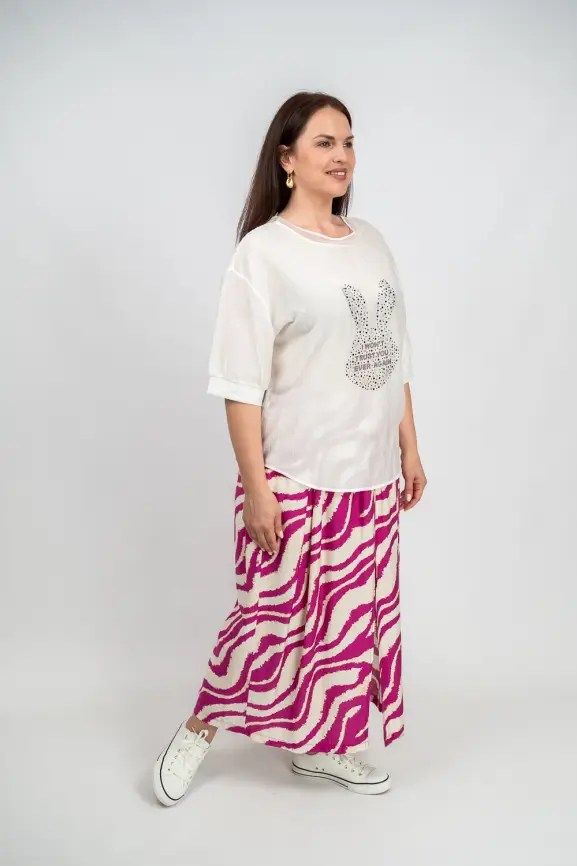 Юбка ЭттоПлюс 0023 Размеры 48-60 фото 24