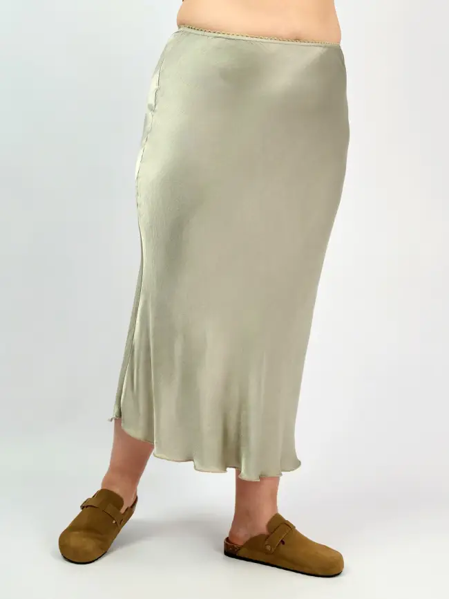 Юбка атлас 9298-1 Размер 48-56 фото 51