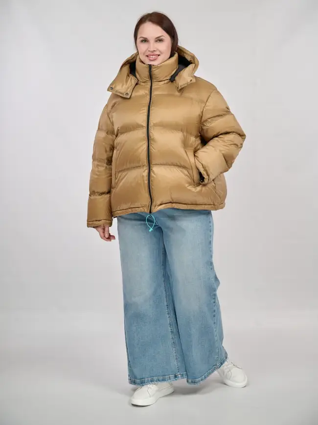 Пуховик зимний короткий 9903 Размер 50-58 фото 104