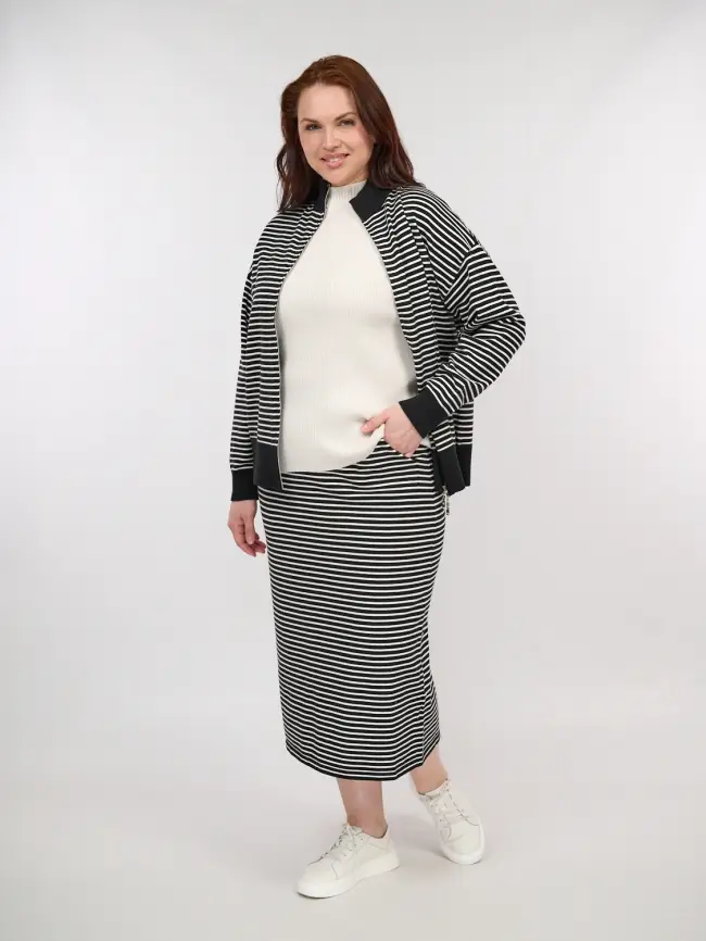 Джемпер без рукавов ЭттоПлюс 876 Размер 54-58 фото 37