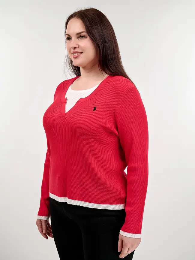 Джемпер 8251 Размер 48-58 фото 62