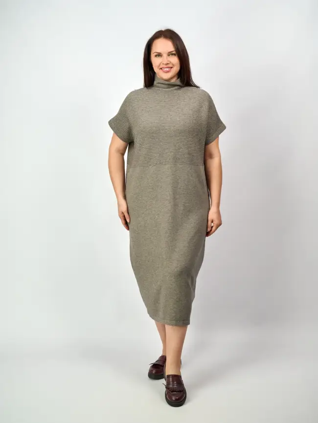 Платье ЭттоПлюс 573 Размер 50-58 фото 52