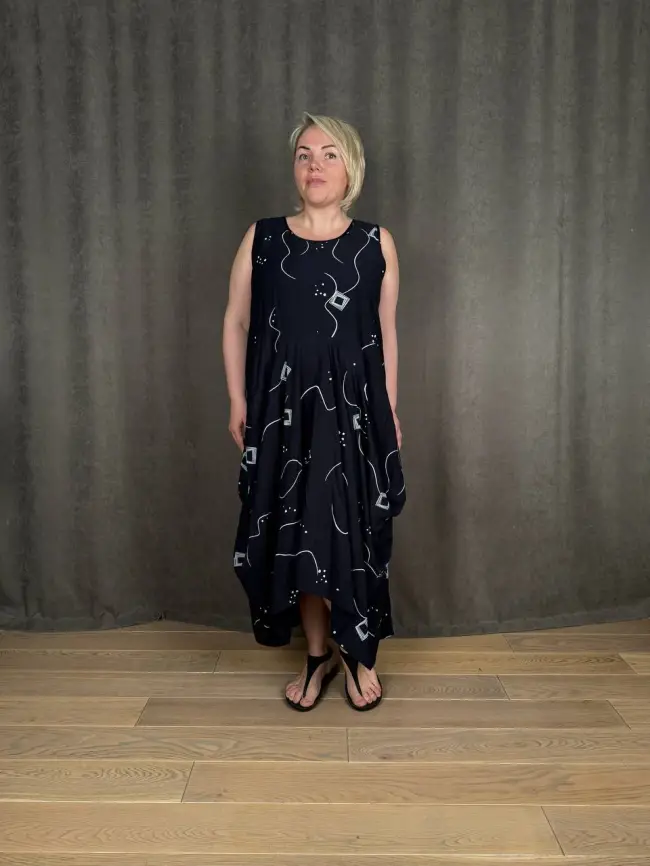 Сарафан ЭттоПлюс 10432 размер 52- 58 фото 31