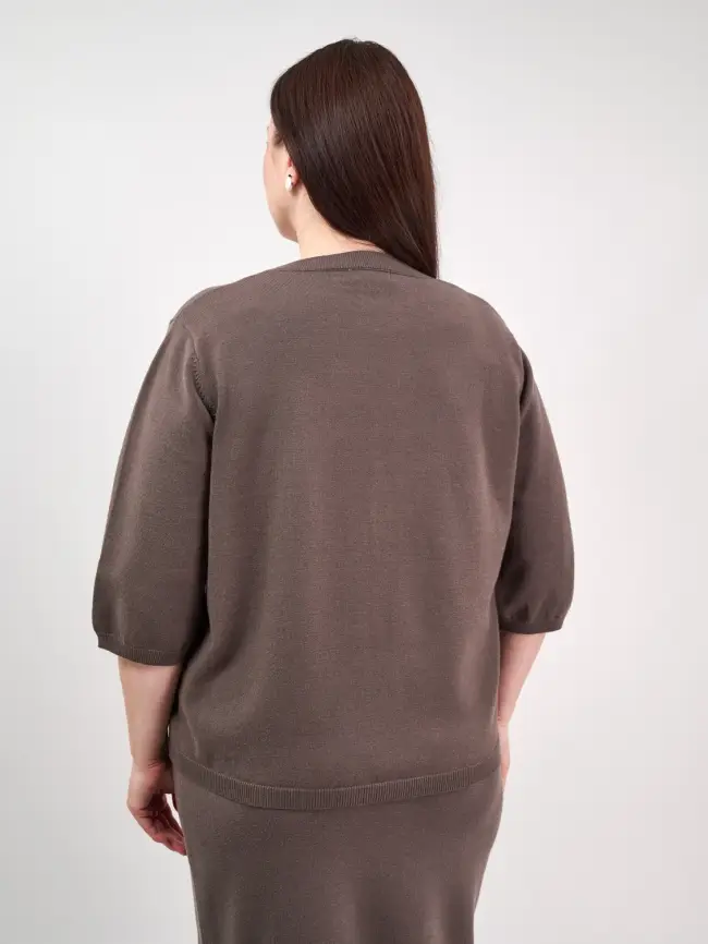 Джемпер 25412 ЭттоПлюс Размер 50-58 фото 6