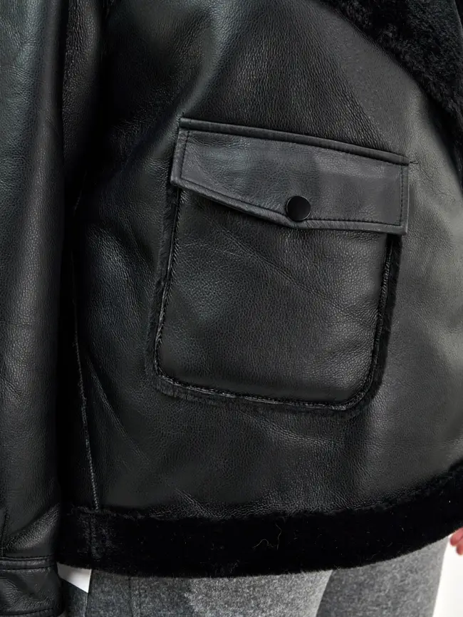 Дубленка 121103 Размер 50-58 фото 15