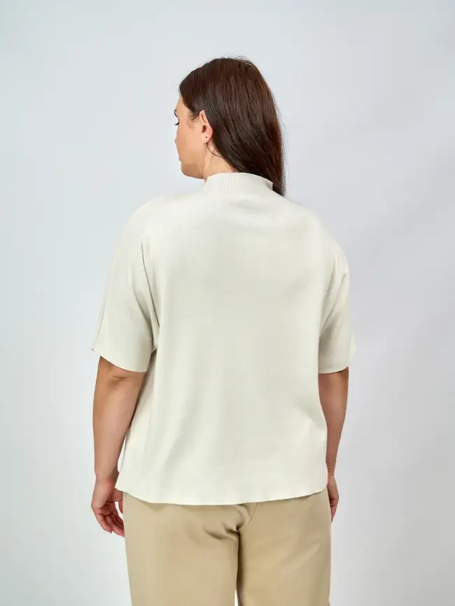 Джемпер короткий рукав ЭттоПлюс 707 Размер 50-58 фото 17