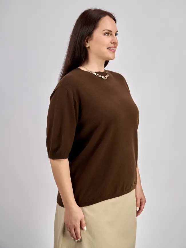 Джемпер 20242 ЭттоПлюс Размер 50-58 фото 35