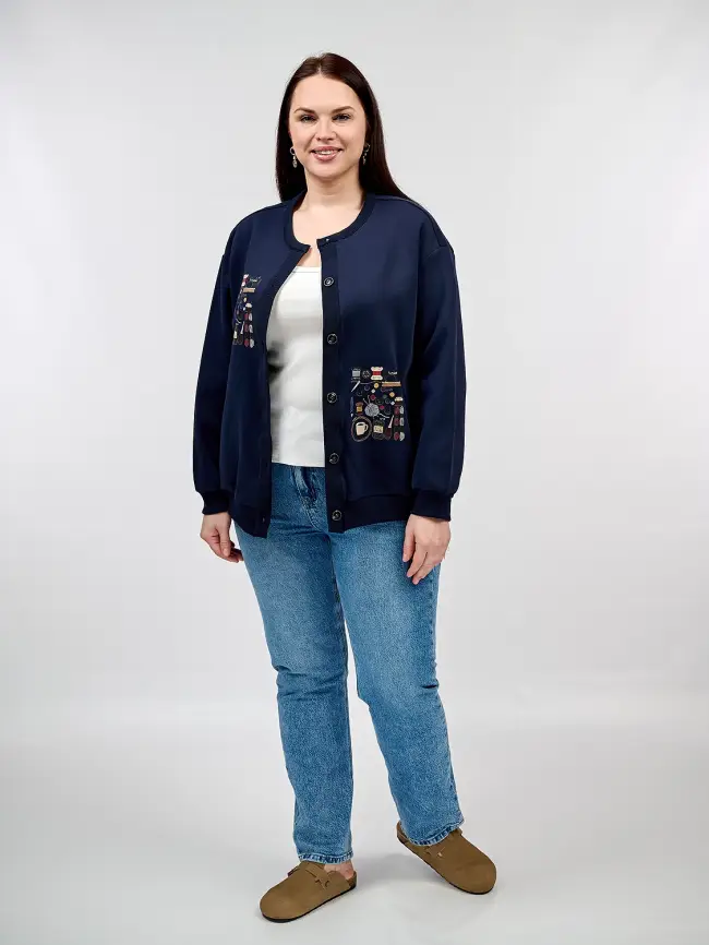 Джинсы 25266 ЭттоПлюс Размер 50-56 фото 39