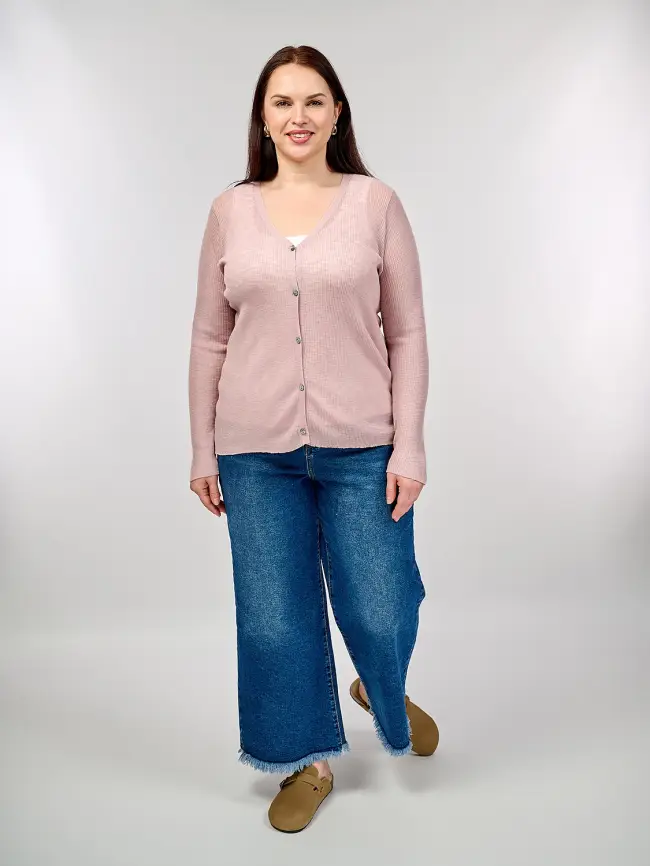 Джемпер-Кардиган 056 Размер 50-56 фото 6