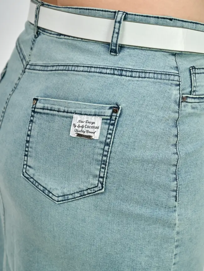 Юбка джинсовая 2338 Турция фото 13