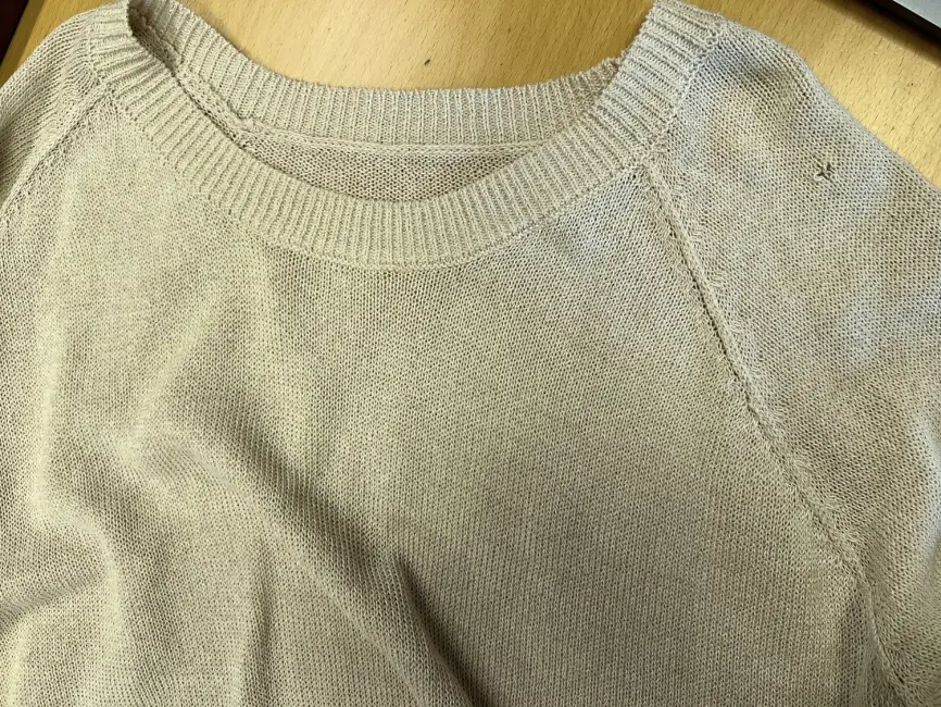 Джемпер 23315 Размер 50-58 (натуральный, 3XL) Уценка фото 2