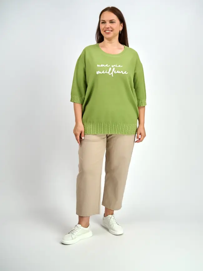 Джемпер облегченный ЭттоПлюс 25414-1 Размер 54-60 фото 29