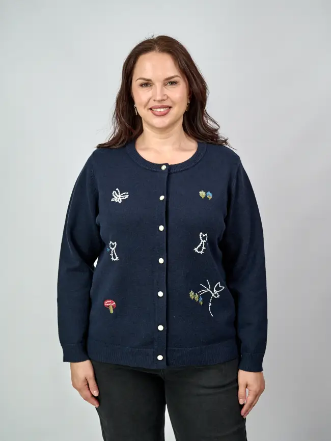 Джемпер 23196 Размер 46-56 фото 14