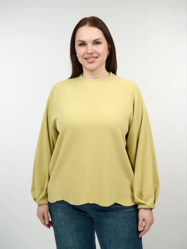 Лонгслив 25198 Размер 50-58 фото 4