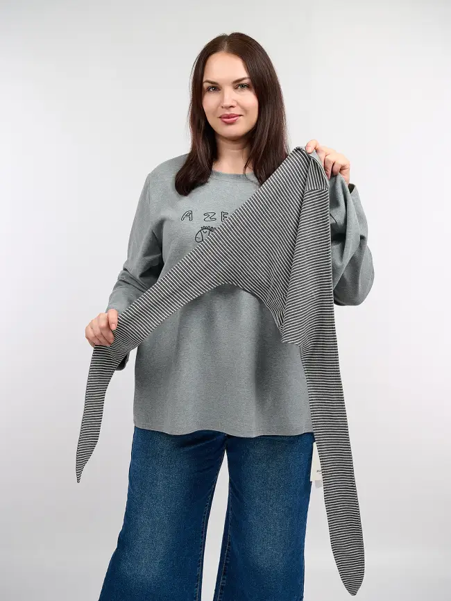 Лонгслив 51030 Размер 50-58 фото 9