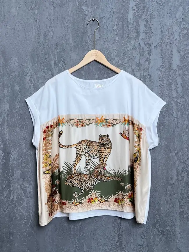 Блуза Италия 8860 Размер 50-58 фото 50