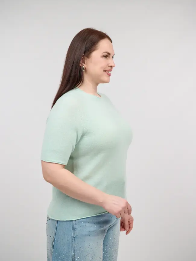 Джемпер шерсть,кашемир 25675 Размер 46-54 фото 18