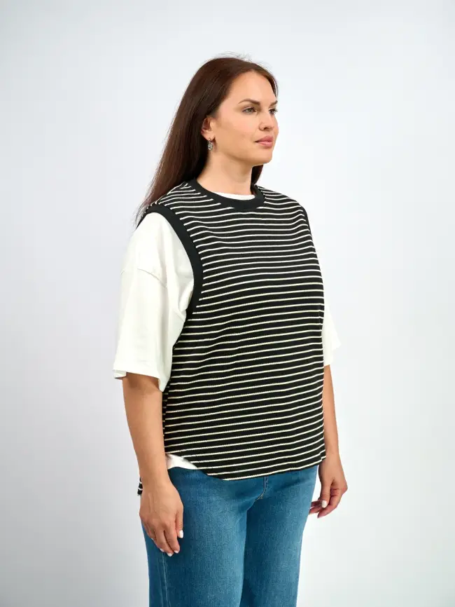 Жилет вязаный 02588 фото 11