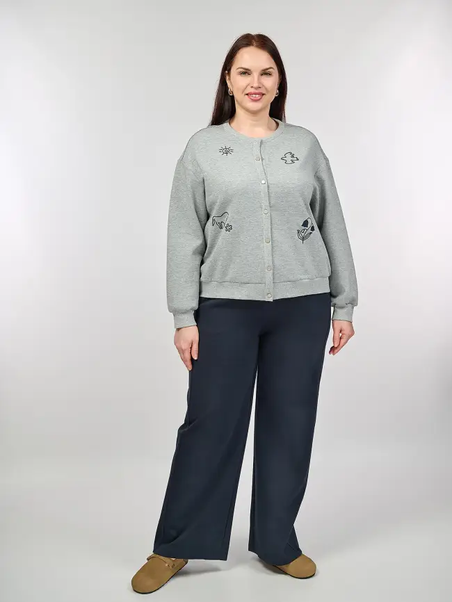 Кардиган 3510-1 Размер 50-58 фото 24