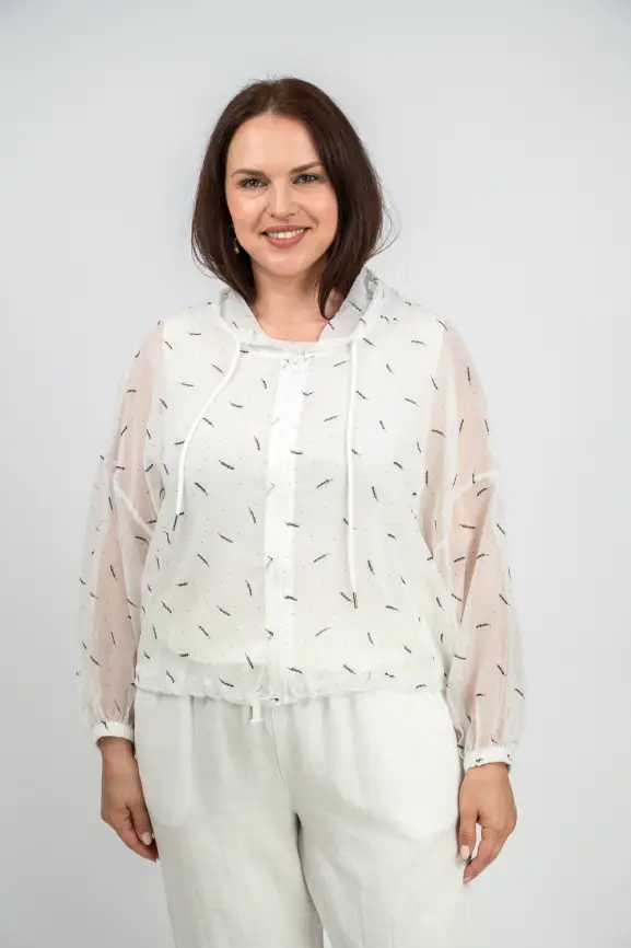 Ветровка-пыльник с принтом 6717 фото 31