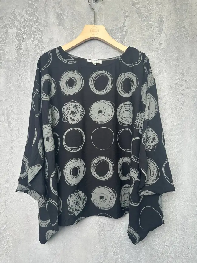 Блуза оверсайз ЭттоПлюс 31599 фото 27