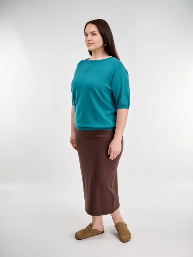 Джемпер 77643 ЭттоПлюс Размер 50-58 фото 48